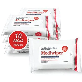 Vlažne maramice u torbi za nošenje